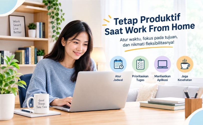 Cara Tetap Produktif Saat WFH